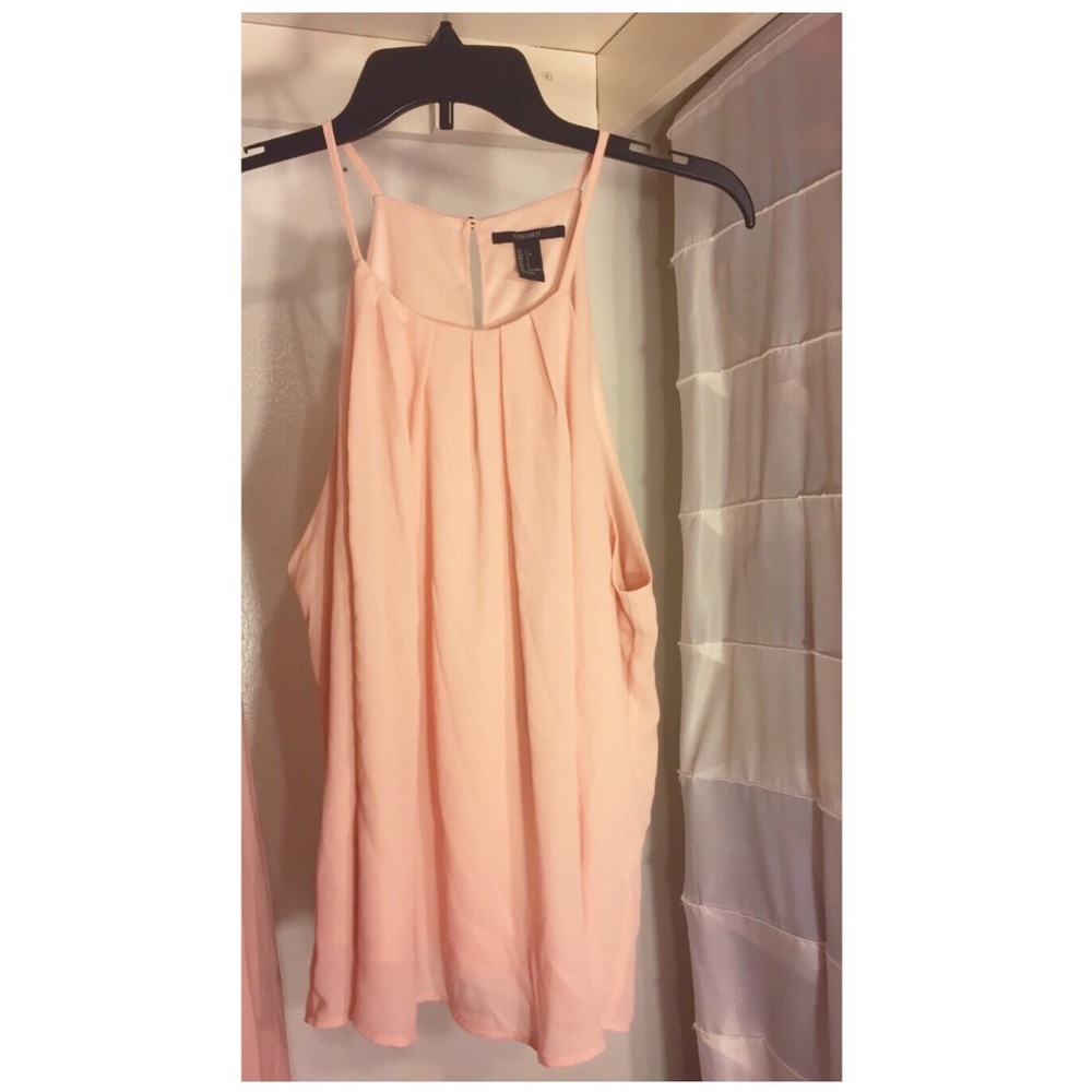 Blush Pink Halter Blouse